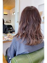 ハニーヘアー 掛川店(HONEY HAIR)&nbsp;ミルクティーグラデーション