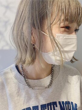 ディッセンバー 神宮前(December) 切りっぱなしボブ/エアリーロング/美髪/ピンクブラウン