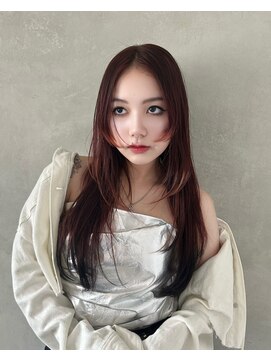 キイ 原宿 表参道(K.e.y) 姫カット／デザインカラー／姫レイヤー