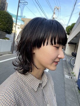 ロッソ 西荻窪(ROSSO) マッシュとウルフとデジタルパーマ。