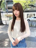 ぷつっと姫カット