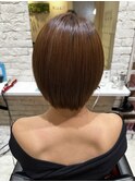 髪質改善サラサラプレミアムストレート大人ガーリー韓国ボブ横浜