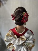 2025hairmake WILLOW 成人式☆振袖01