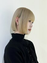 アマトウキョウ アユンチェ(AMA TOKYO×AYUNCHE) ハイトーンブロンドボブ