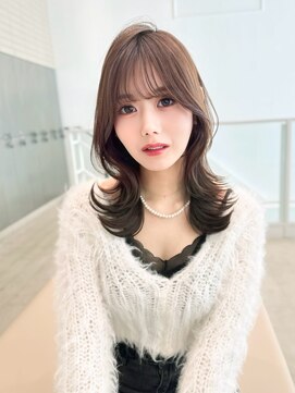 ロンド クラン 岡崎(Lond Clan) ワンカールでできるフェミニンくびれヘア