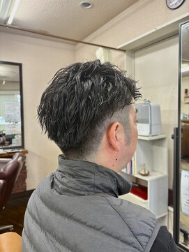 アート(art) ツイストスパイラルパーマ/メンズショート