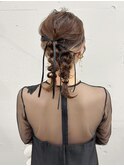 アレンジ/ヘアアレンジ/セット/ヘアセット/結婚式アレンジ