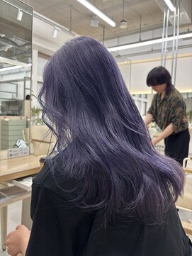 モリオフロムロンドン 大宮店(morio from London) 色落ちまで可愛い！ラベンダーグレージュ (村田)