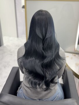 ジュイル シブヤ(JEWIL SHIBUYA) JEWIIL渋谷 中島 ブリーチなしブルーブラック