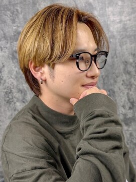 ヒロギンザバーバーショップ 新宿店(HIRO GINZA BARBER SHOP) センターパート