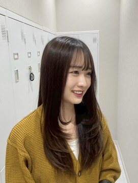 アッドバイケンジ(Add.. by KENJE) 鎖骨下レイヤースタイル【戸塚/戸塚駅】