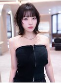 20代30代大人美人ショートボブ/小顔ショートヘア/マロンベージュ