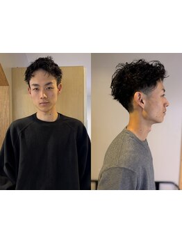 マッシュベースやパーマ、トレンドを取り入れたスタイルもお任せ◎ONOFFもどちらもキマるstyleをご提案！