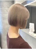 池袋ブリーチミルクティーベージュヘーゼルベージュグレージュ