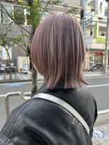 キキ(kiki)&nbsp;【sae】ブリーチ有りラベンダーピンク★