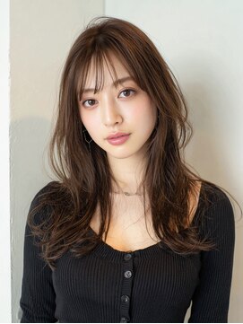 フレイムス ヘア アンド リラックス 高崎駅西口店(Frames hair&relax) 韓国ハッシュカット/顔まわりレイヤー/ロングレイヤー