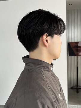 ロールアップスリーブス(ROLL UP SLEEVES) 毛流れセンターパート