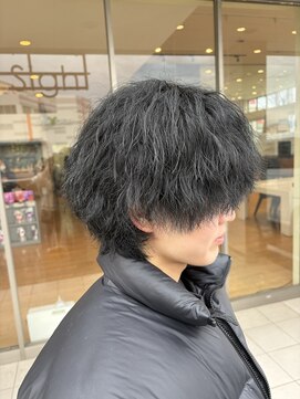 サラ ビューティ サイト 春日(SARA Beauty sight) ブルーブラック/透明感のある黒髪/ワンカラー