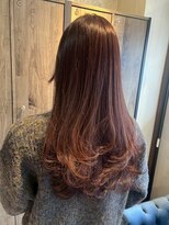 ナフィ バイ エイム 町田店(Nafie by eim)&nbsp;フェミニンヘア/レッドブラウン/ピンクブラウン/エイジングケア