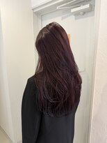 ルオラ(Luora) ブリーチなしダブルカラーワインレッド