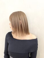 マスカリ(muscali)&nbsp;ミルクティーブロンド/ボブ/タッセルボブ/ミルクブラウンg15