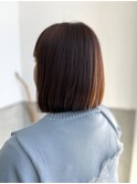 アッシュベージュ/ボブ/イメチェン/ダメージレスカラー