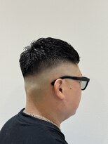 レンジヘアー(lange hair)&nbsp;フェードカット【鈴鹿/メンズカット/フェード/眉毛】UP