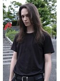 大人ストリートスタイルメンズロングレイヤースタイル