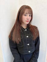 シエ バイ ケンジ 湘南台(sie by KENJE)&nbsp;ミルクティーブロンド/ダークブルー/デジタルパーマ/湘南台