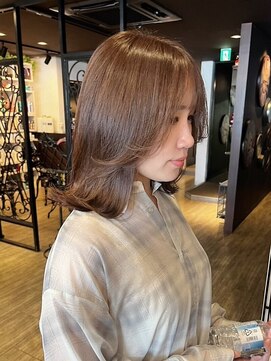 インデペンデンス(independence) 【四条烏丸】オレンジブラウン×ミディアムレイヤー
