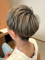アクセスムーン 上水戸店(Access Moon)&nbsp;MEN’S HAIR/サーフカール/刈り上げセンターパート/上水戸