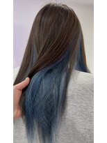 ヴィヒタ 川越 本川越(VIHTA.)&nbsp;インナーカラーライトブルーデザインカラー川越本川越