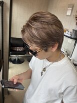 トリコ(ToricO) ミルクティーベージュ ハイトーン ハイライト ダブルカラー
