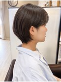 40代50代に人気の丸みショート