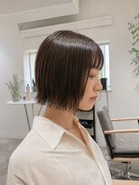 エス 大阪梅田店(es) タッセルボブ外ハネ