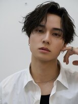 エス 新宿(es.)&nbsp;センターパート/シャドウパーマ[新宿/メンズ/men's]