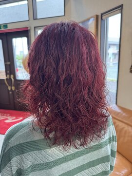 コレットヘア(Colette hair) 【Ren】ウェーブandレッド