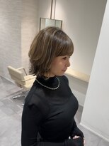 アオ(Ao)&nbsp;髪質改善カット くびれレイヤーボブ