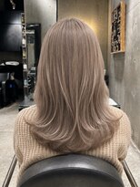 エノア 青山(ENORE)&nbsp;ミルクティーグレージュ ケアブリーチ透明感ハイトーン