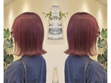 フェーディン(fa/din)の雰囲気（A/W人気レッドピンクカラー【透明感カラー/ラベンダーカラー】）