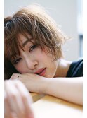 大人の為のエフォートレスでリラックス感あるノーブルショート