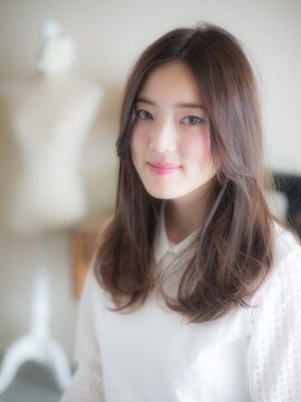 アミ 橋本(amie) ナチュラルふんわりセンターパート[橋本駅]