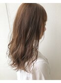 ロング×シアベージュ