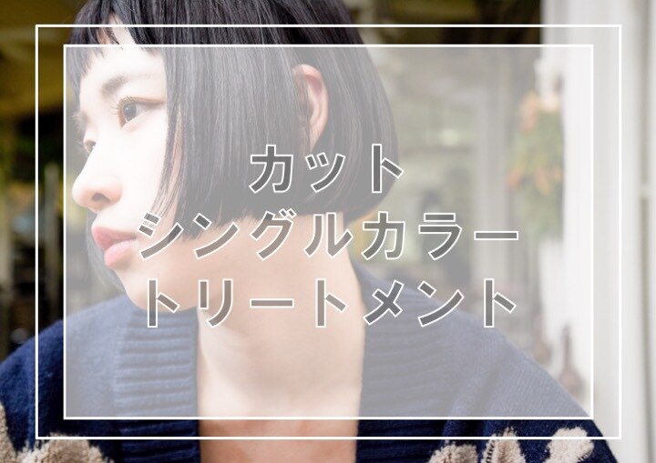 【繰り返すカラーにケアが必要】カットシングルカラー＋Tr
