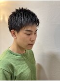 ショートレイヤー<理容室>[メンズ/シェービング/床屋/上野]