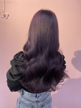 ミューズヌナ(muse nuna) ダークラベンダー（ブリーチ2回）