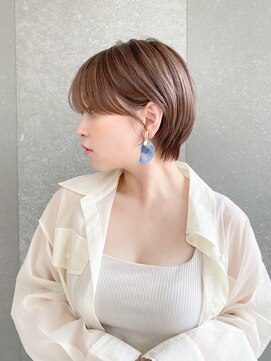 ロンド レグリーズ 立川(Lond leglise) 【山方　直也】美髪×マッシュショート×大人かわいい×耳かけ