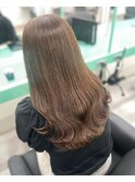 ブリーチなしミルクティーベージュ