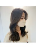 韓国風顔まわりレイヤーでつくるくびれヘア☆ 10代20代30代