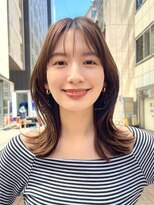 アフロートリノ(AFLOAT Leino)&nbsp;小顔ヘルシーレイヤースタイル透明感カラー【修】20代30代40代